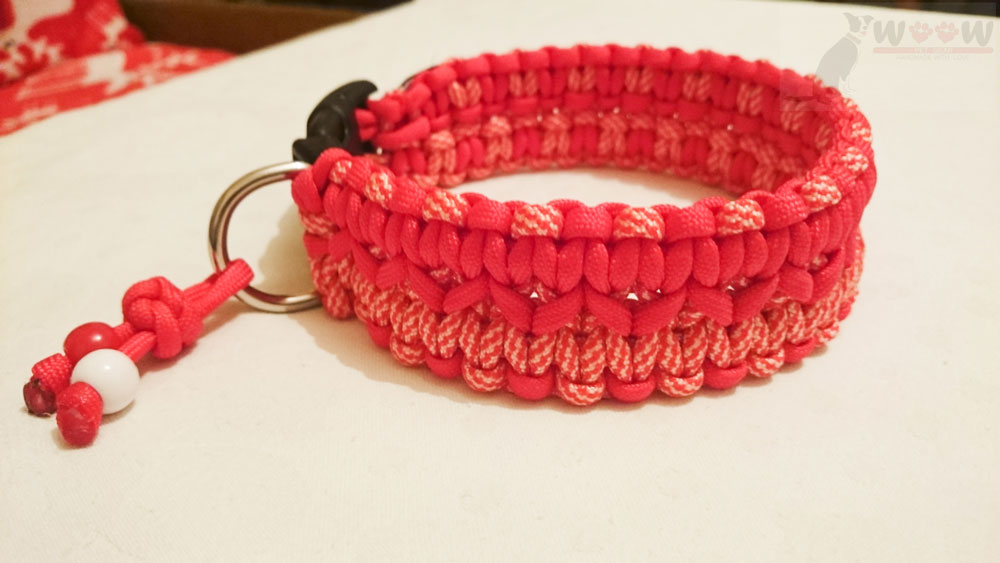 paracord wide ogrlica