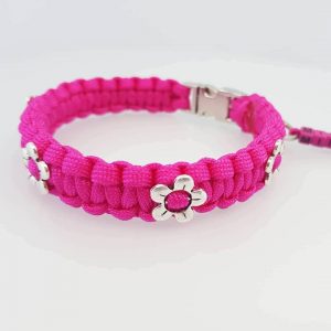 Pink Flower - Paracord Basic plus