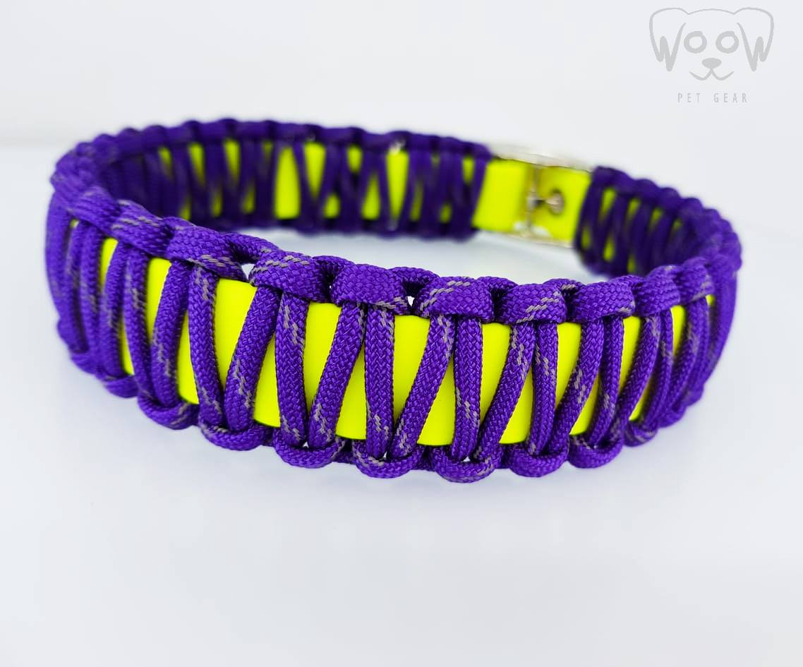 Lavanda - Beta BioThane Lolipop ogrlica