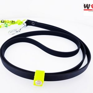 Crni - BioThane salonski povodac