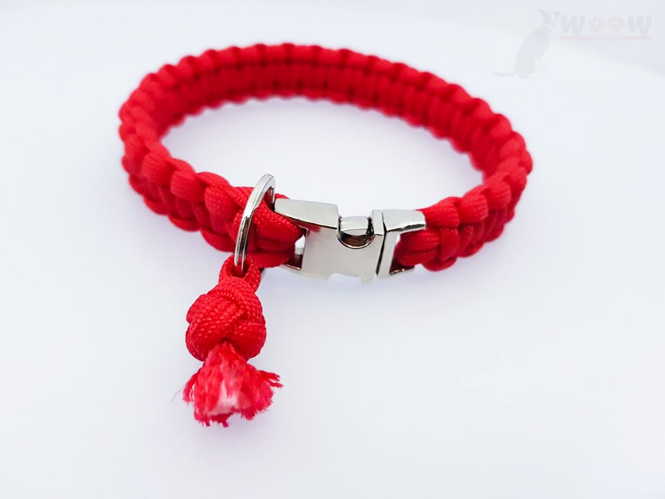 Red paracord 550 basic