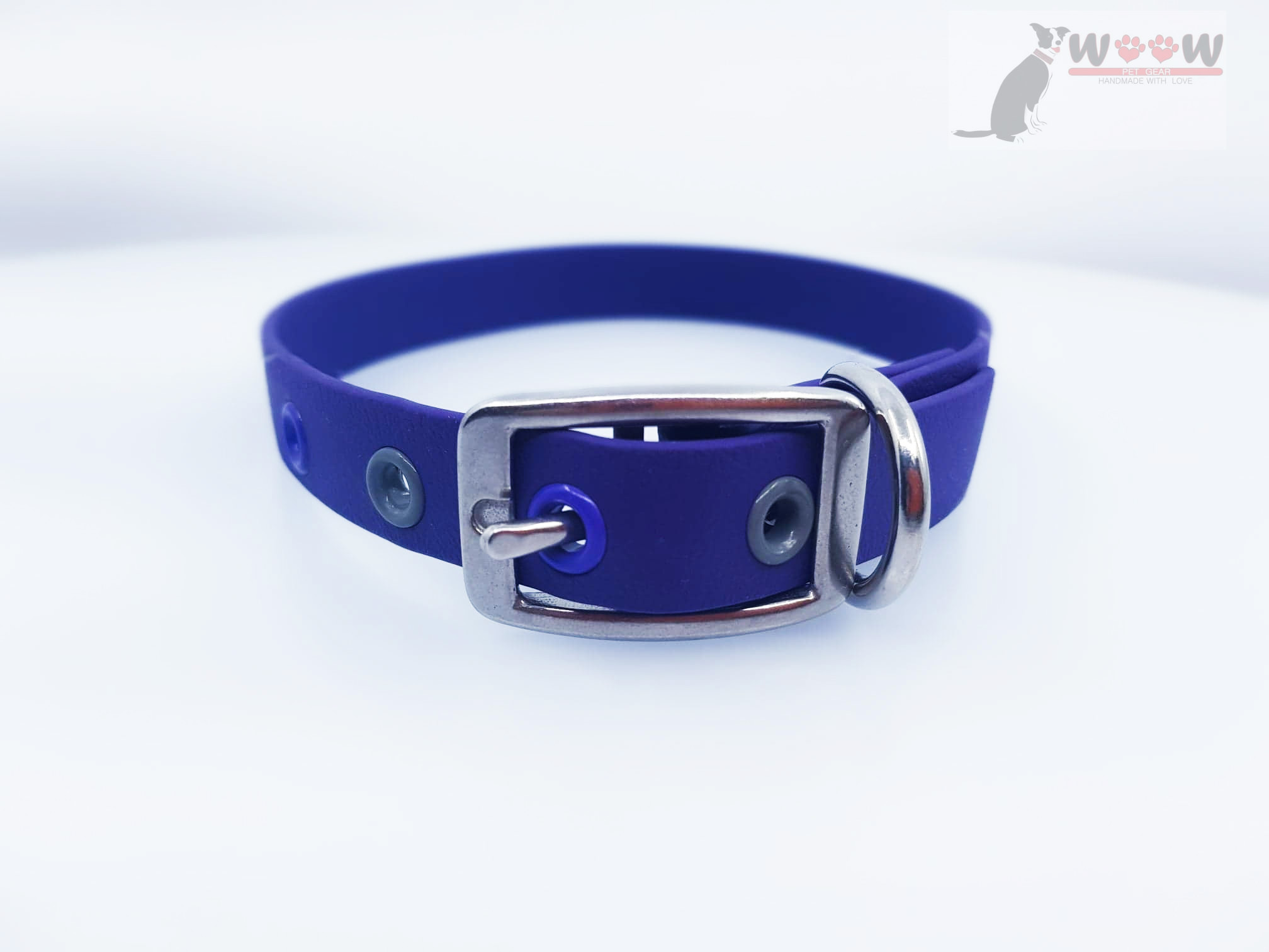 Ljubičasta - Beta BioThane Basic ogrlica