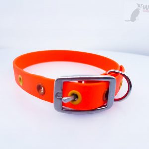 Orange - Beta BioThane Basic ogrlica