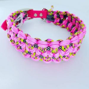 Kiwi Rosa - BioThane Plus ogrlica